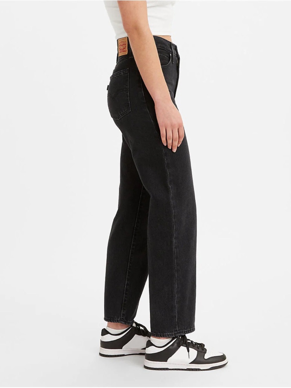 Levi’s '94 Baggy Black Denim Open Mind Womens Jeans Size 29